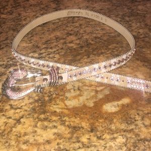 B.B. Simon Belt with Equestrian Detail